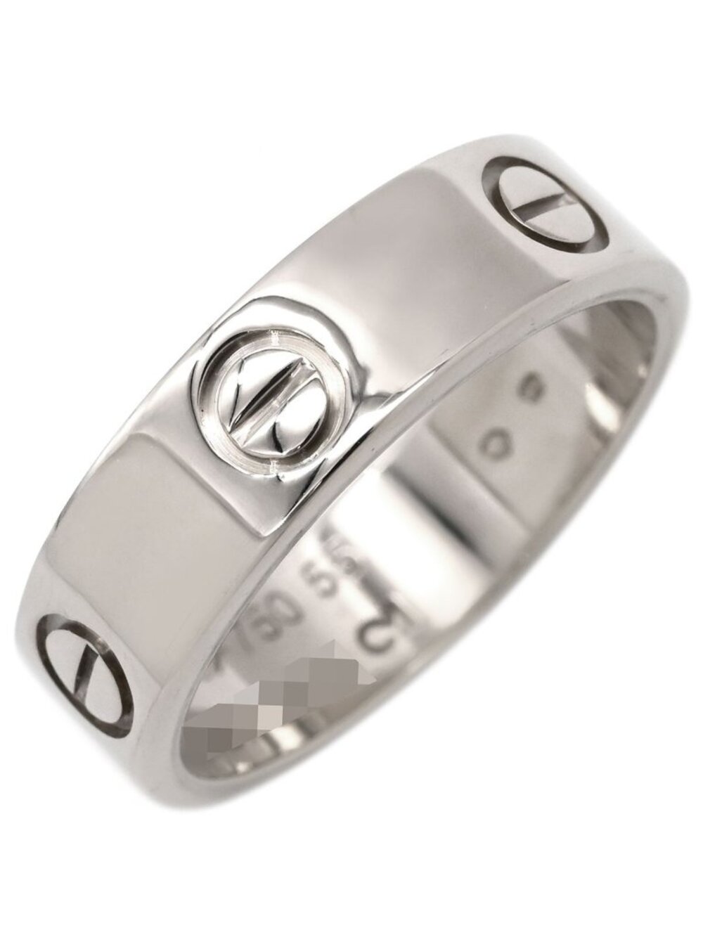 Cartier Ring Love White Gold 55 WG Classic Model
